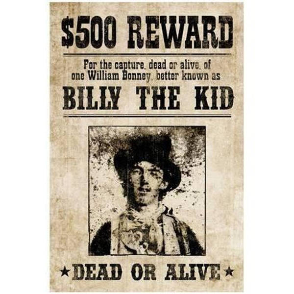 Part 1 of 3 - The Death of Billy the Kid
