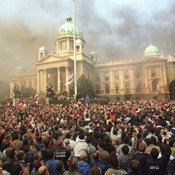 The fall of Slobodan Milosevic