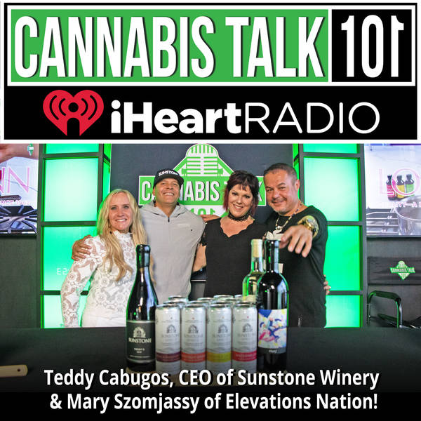 Teddy Cabugos, CEO of Sunstone Winery™ & Mary Szomjassy of Elevations Nations™!