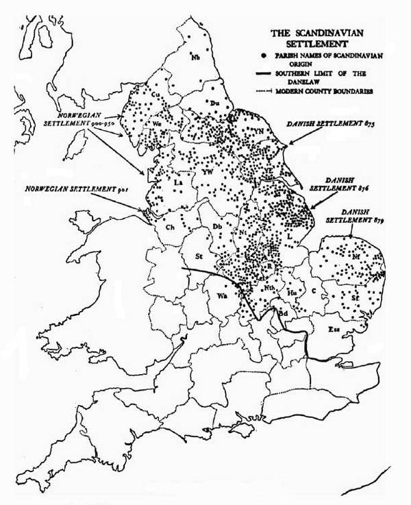 256 – Scandinavian Settlement in England