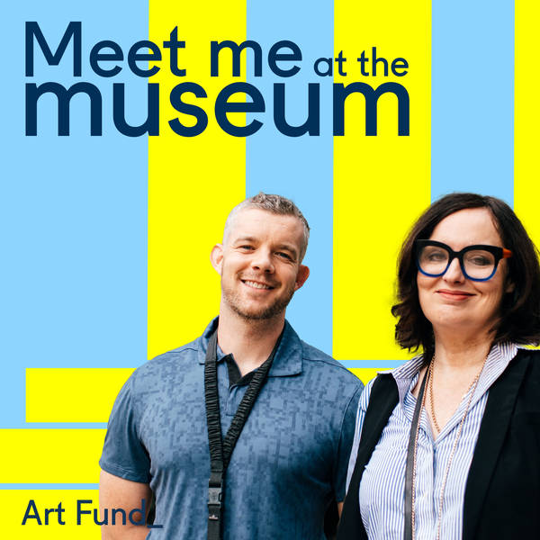 Deborah Frances-White and Russell Tovey at the Design Museum
