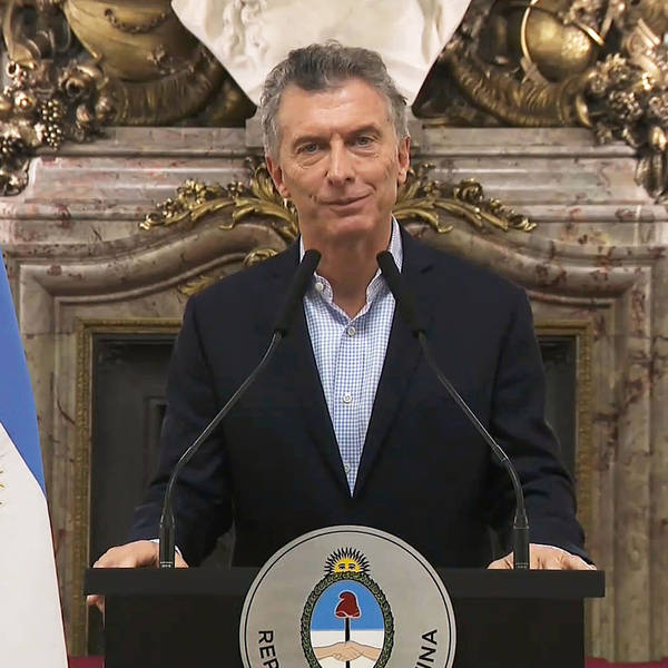 Argentine president seeks IMF assistance