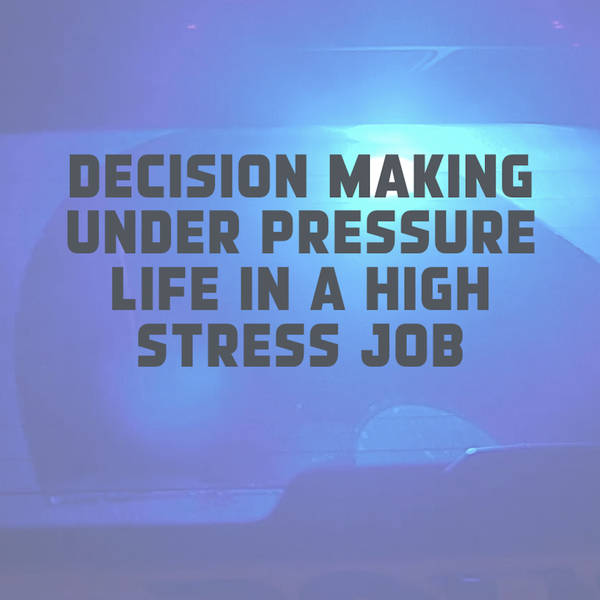 The police: decision making under pressure - life in a high stress job