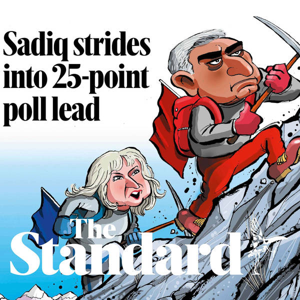 Sadiq Khan strides into 25-point poll lead