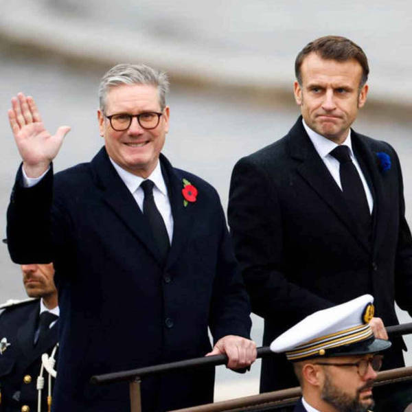 Starmer-Macron Armistice Day commemorations & Paris defence summit