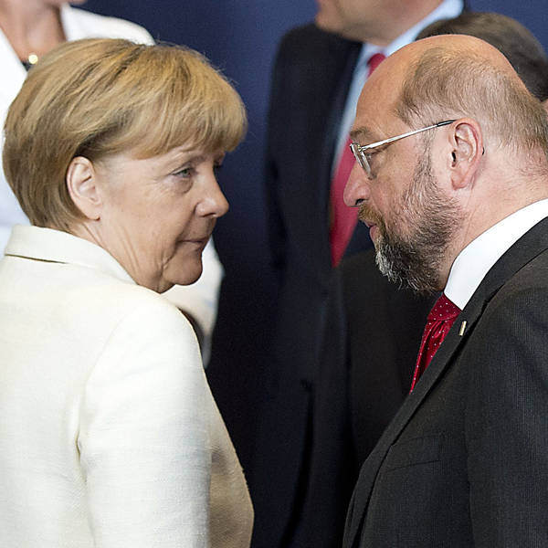 Merkel's surprise challenger from the left