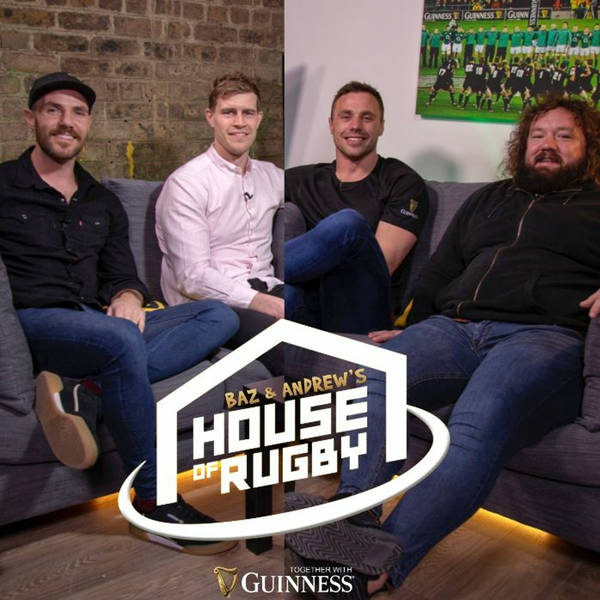 Tommy Bowe and Adam Jones in studio, fake tans and Grand Slams