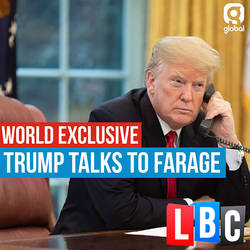 LBC World Exclusive: Trump Talks To Farage image