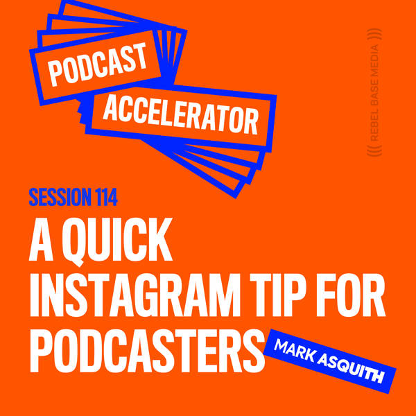 A Quick Instagram Tip for Podcasters