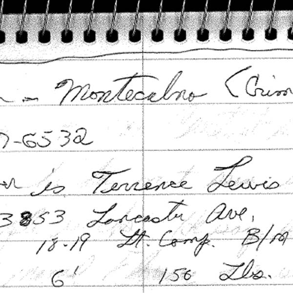 State v. Terrance Lewis – Episode 3 – On the Testimony of One