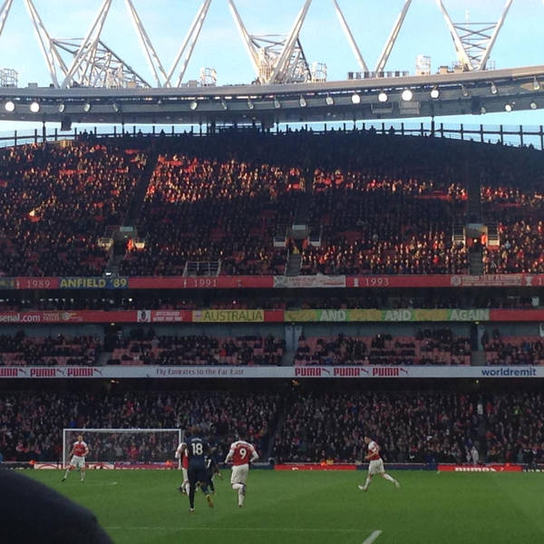 UWS podcast 369. Arsenal 0-2.