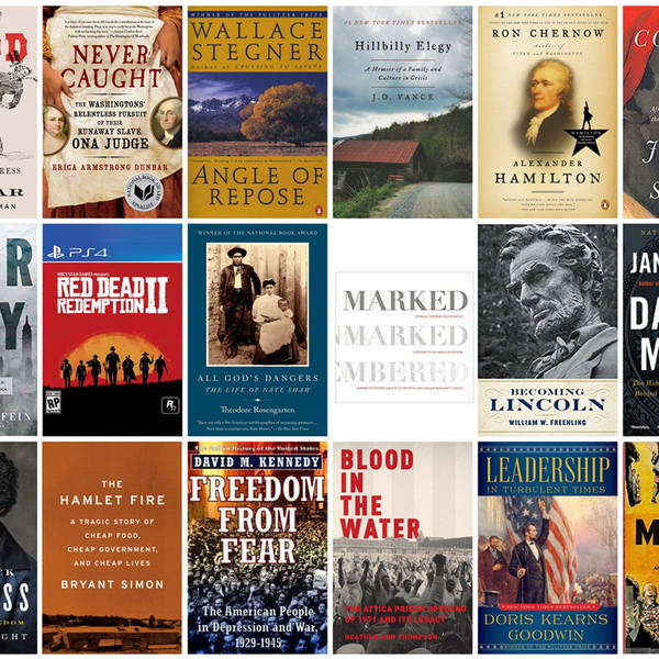 260: The BackStory Holiday Book Show: 19 History Books for the  Holiday Season