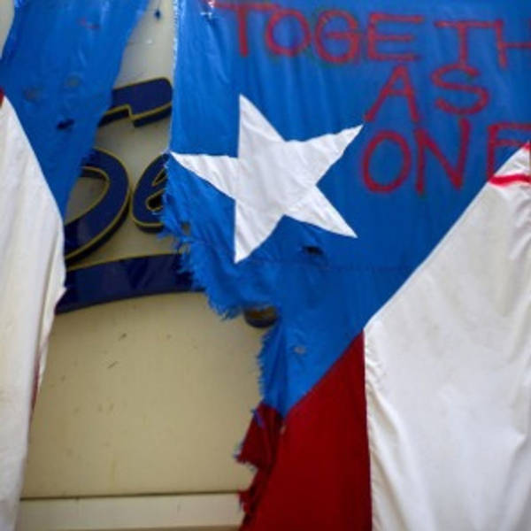 "Jose Julio Henna & the Invasion of Puerto Rico" and "What is Puerto Rico?" from episode 248 "After Hurricane Maria"