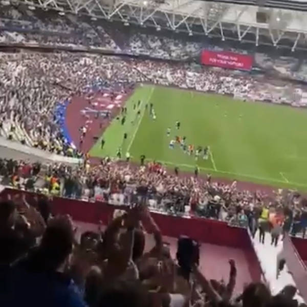 UWS podcast 497. West Ham from the away end.