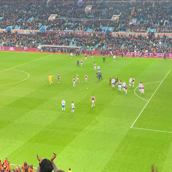 UWS podcast 507. From the away end at Villa Park.