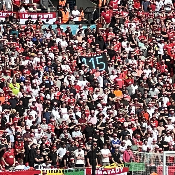 United We Stand podcast 598. From Wembley.