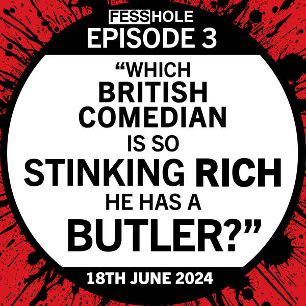 3: A rich comedian's butler, Bill Drummond the Computer Game & introducing Anon_Opin