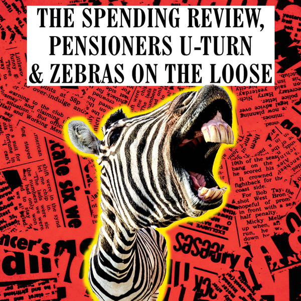 The Spending Review, Pensioner's U-Turn & Zebras on the Loose