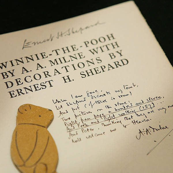 Book Club: 100th anniversary of A A Milne and E H Shepard