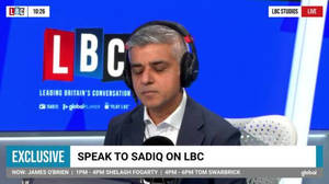 LBC: Khan: Remainers are the people trying to make Brexit work image