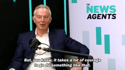 Tony Blair calls Matt Hancock 'courageous' for I'm A Celeb stint image