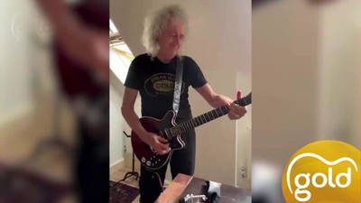 Brian May gives Gold a guitar solo! image