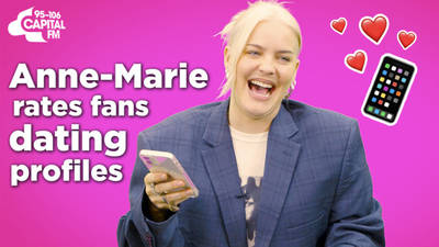 Anne-Marie Rates Fans' Dating Profiles! image