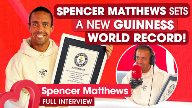 Spencer Matthews sets a new Guinness World Record! 