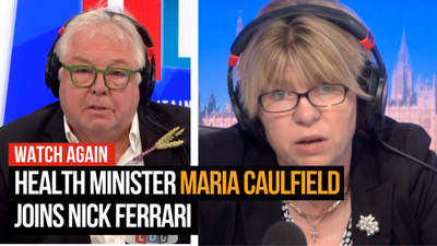 Health Minister Maria Caulfield joins Nick Ferrari image