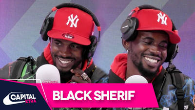 Capital XTRA: Black Sherif On Performing With Burna Boy, Leaving Ghana & More image