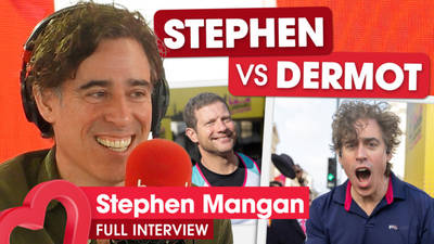 Stephen Mangan beat Dermot O'Leary in half marathon! image