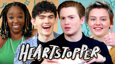 Heartstopper Cast Interview Each Other image