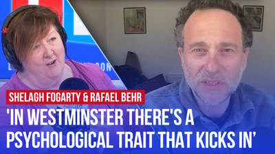 Rafael Behr: 'In Westminster there's a psychological trait that kicks in - it's a syndrome almost' image