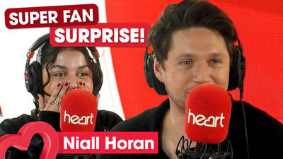 The moment Niall Horan surprises a superfan on Heart Breakfast image