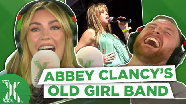 Abbey Clancy cringes over old girl band Genie Queen
