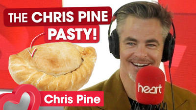 Chris Pine has a pasty named after him on Heart Breakfast image