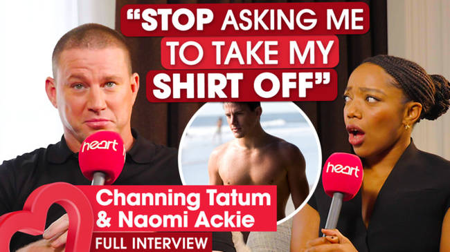 Channing Tatum wants people to stop asking him to take his shirt off, including his dentist!