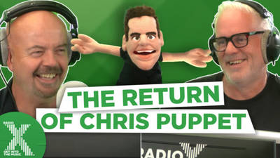 The Chris Moyles puppet is back! image