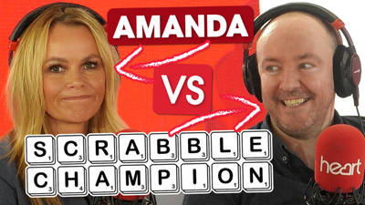 Amanda Holden takes on World Scrabble champion image