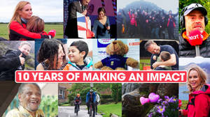 Taking a look back at some of the amazing charities we've supported these past 10 years  image