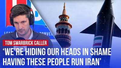 Iranian caller Fanam urges Israel 'not to start a war' and to 'support the Iranian people' image