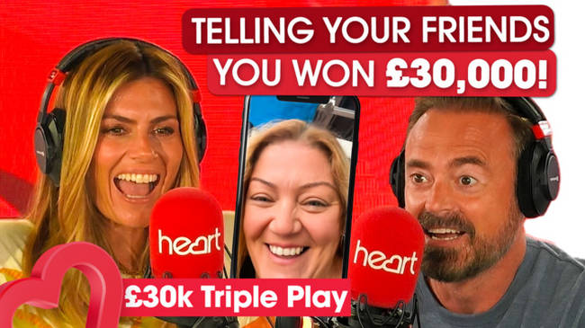 When you get to share the moment you won £30,000 with your best friends! 