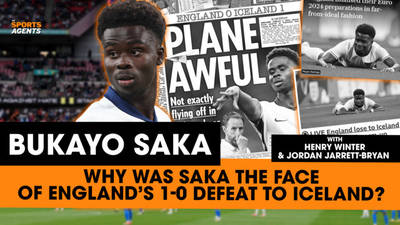 Why is Bukayo Saka the face of England's 1-0 defeat to Iceland? image