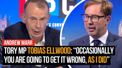 Tobias Ellwood speaks to Andrew Marr about stepping down after Taliban comments image