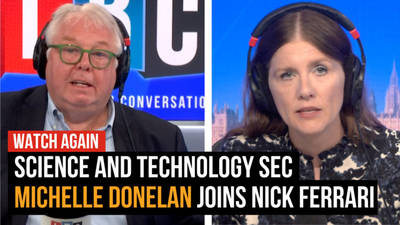  Secretary of State for Science, Innovation and Technology joins Nick Ferrari image