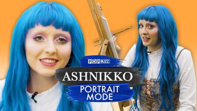 Ashnikko Answers Questions About Their Life And Paints A Self-Portrait image