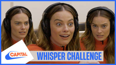 The Whisper Challenge With Margot Robbie & Diego Calva image