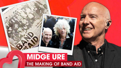 Midge Ure reveals how Band Aid came together image
