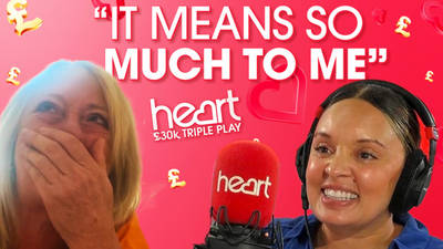 Watch the epic moment Lynn wins £30,000 with Heart's £30K Triple Play! image
