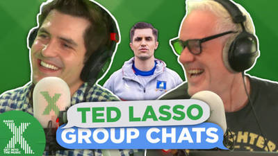 Phil Dunster talks origins of the Ted Lasso cast group chats... image